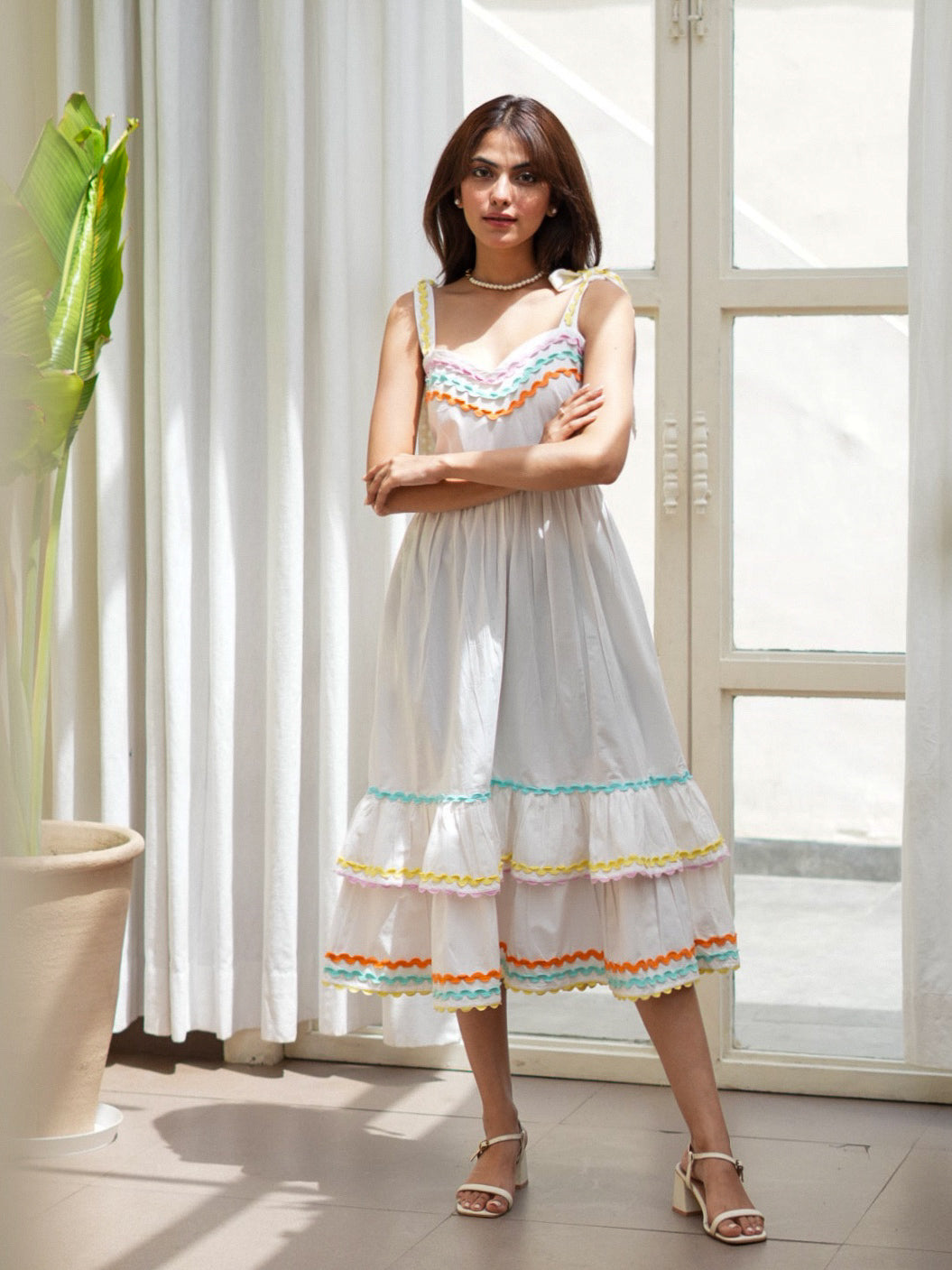 AMALFI RIC RAC DRESS